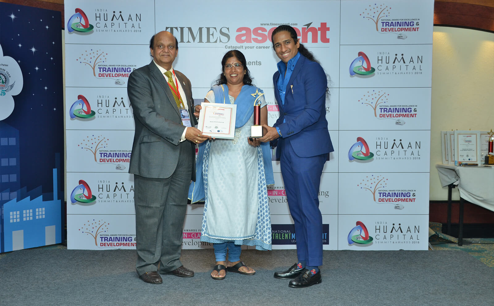 Times Ascent National Award for Training &amp; Development 2018