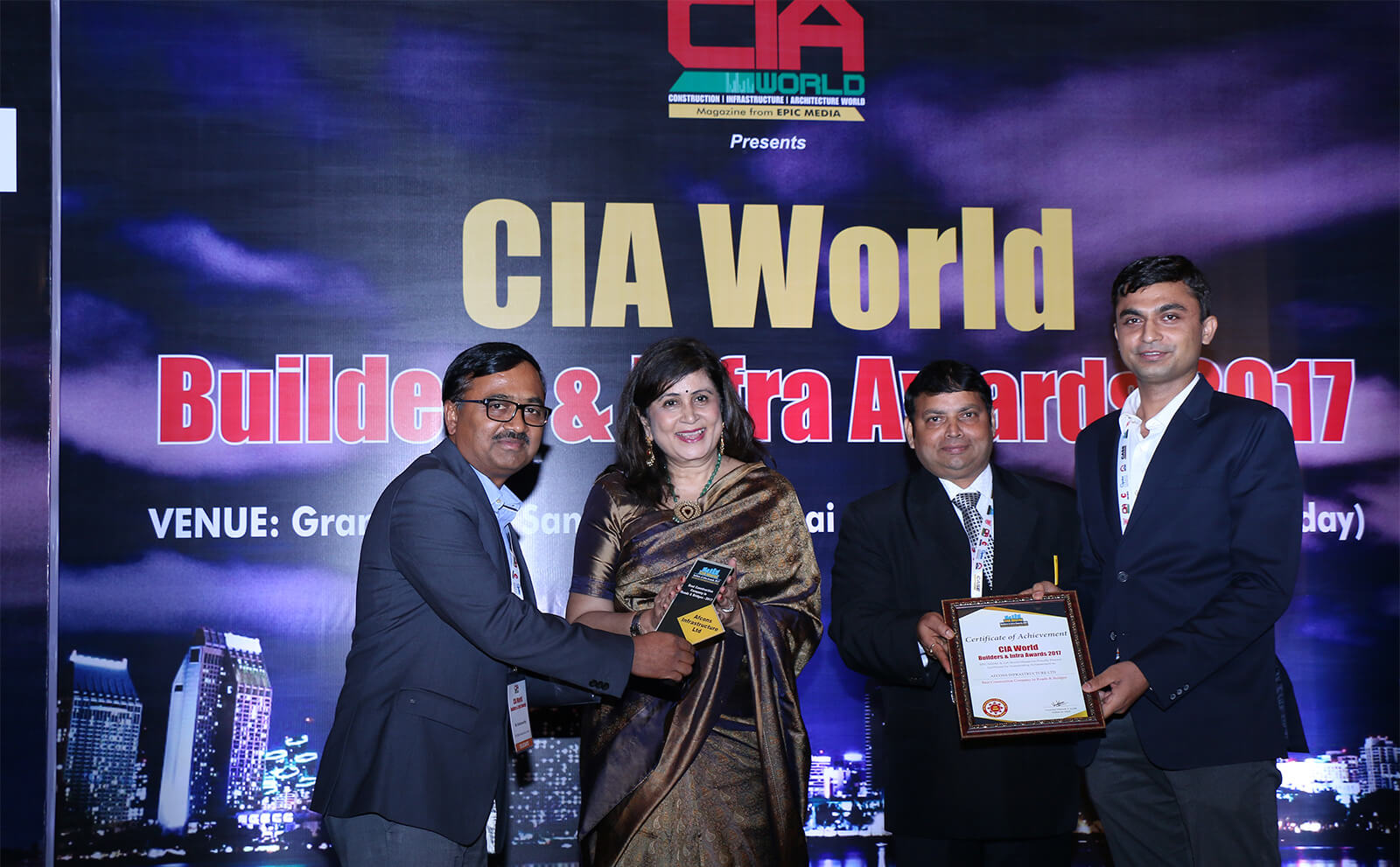 Prix CIA constructeurs du monde &amp; Infra 2017