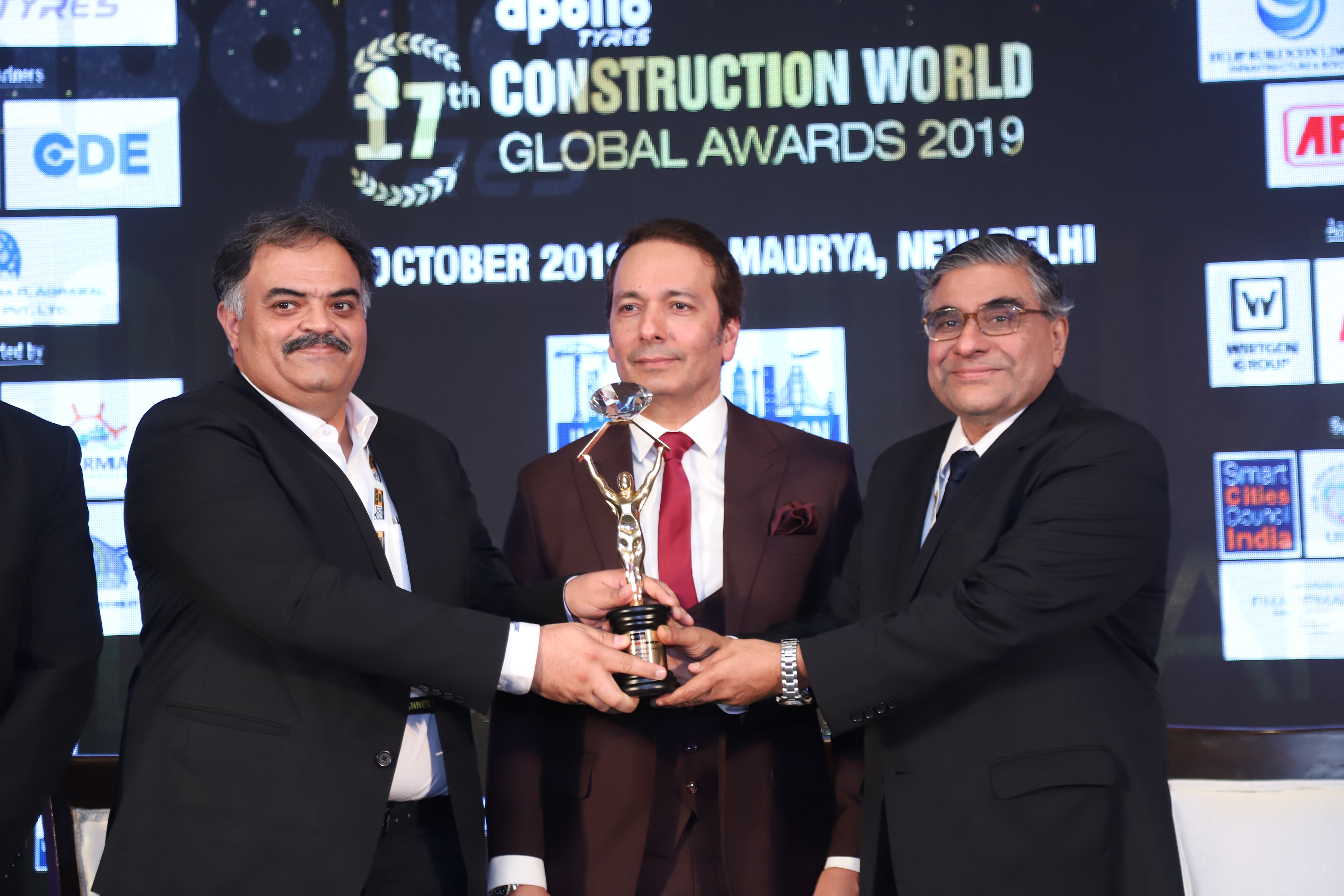 Construction World Awards 2019（大規模カテゴリ）を、2番目にスピードが速い建設会社として受賞