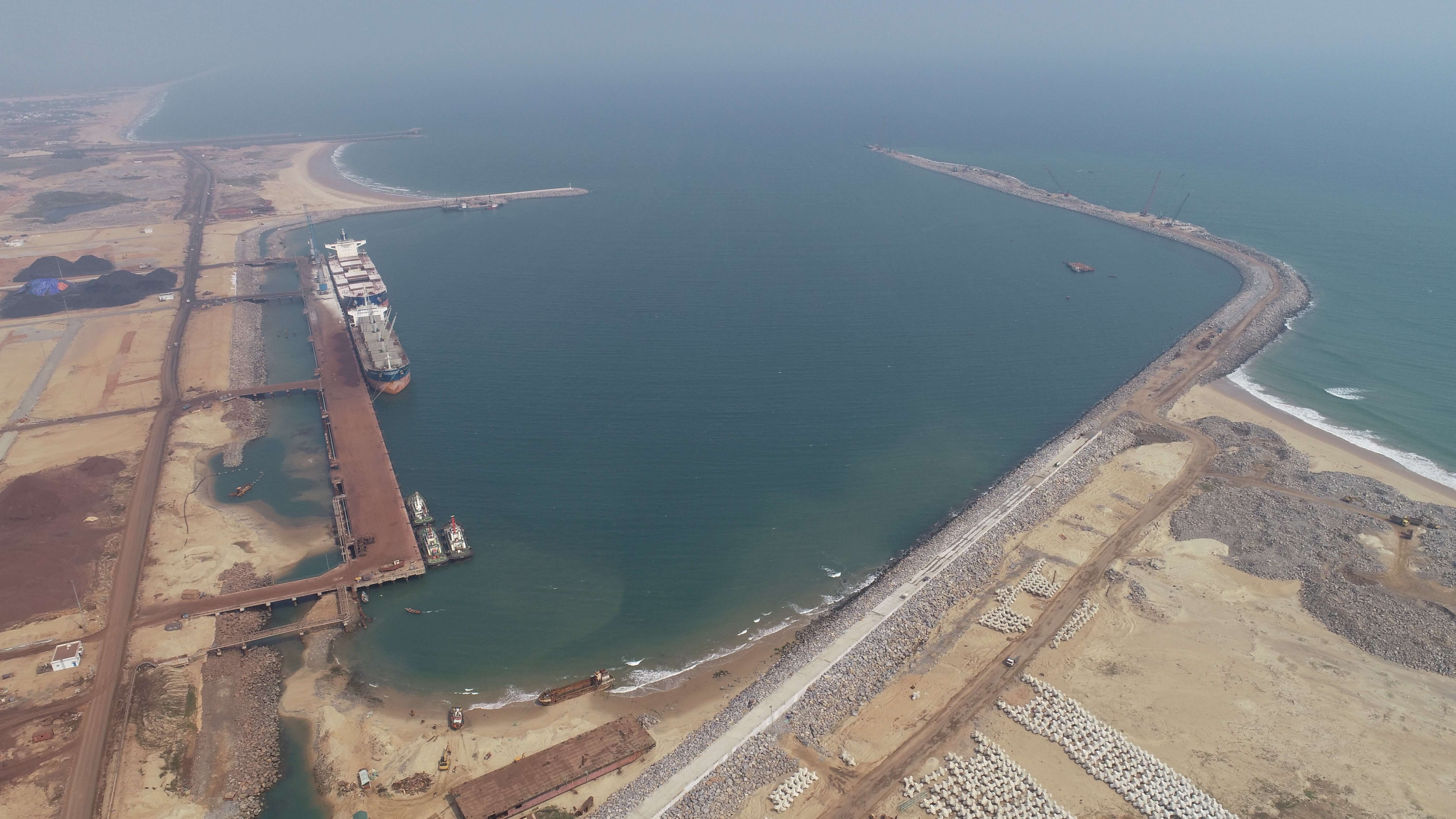 The Gopalpur Port now operates out of three berths, making it capable of handling up to 20 million tonnes per annum