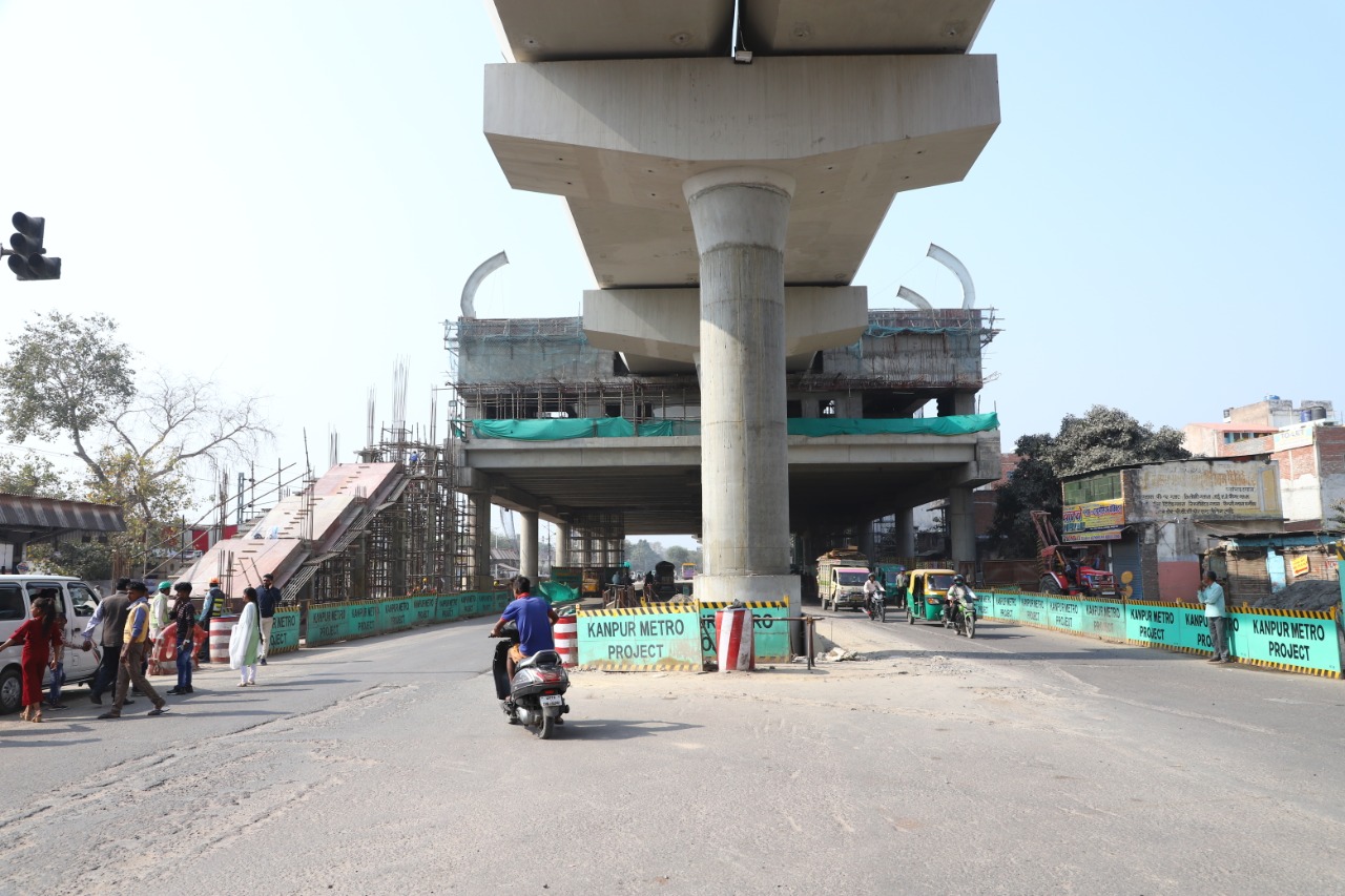 352 U-girders out of 622 on the Priority Corridor have been erected