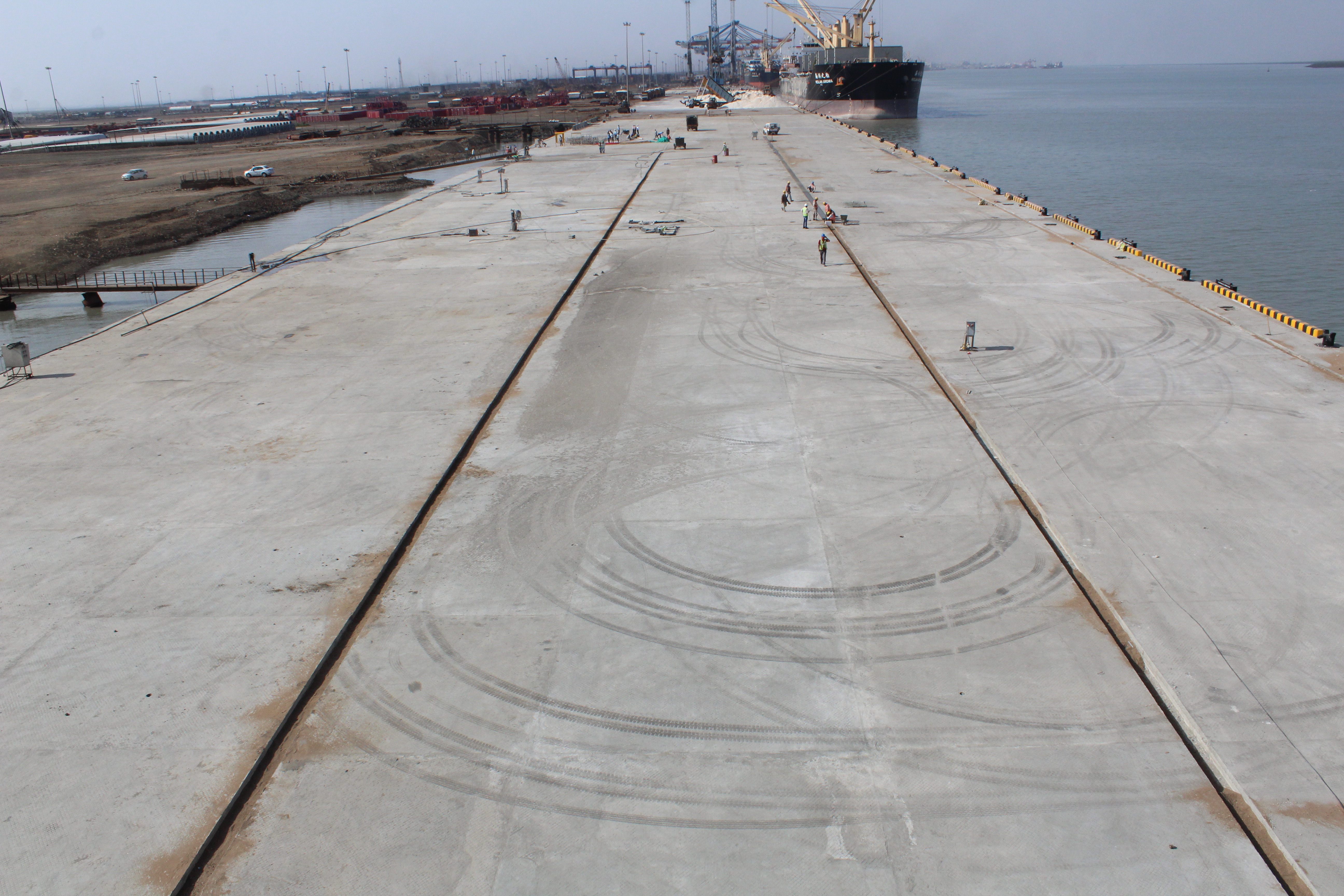 The addition of these berths will add 9 Billion MT/annum turnover (4.5 MT/annum each)