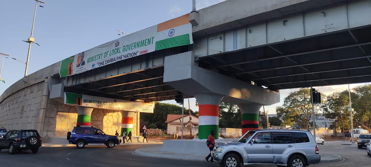 Commissioning of Longacres flyover completed the series of four flyovers in Lusaka