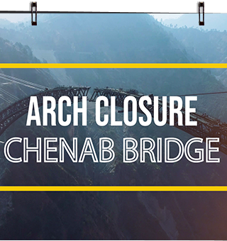 Arch Closure - Chenab Bridge