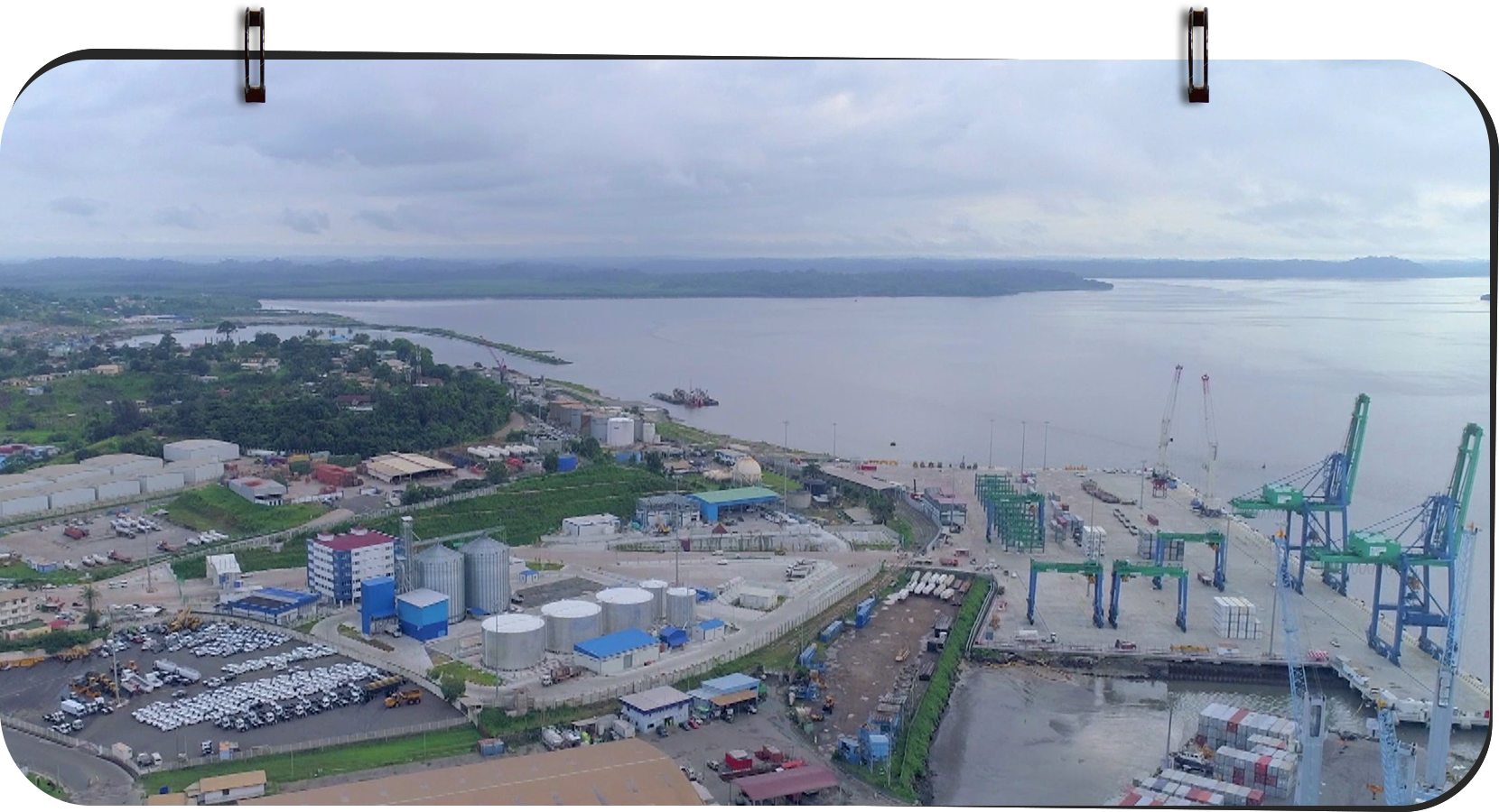 New Owendo International Port, Gabon New Owendo International Port, Gabon