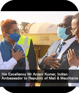 Indian Ambassador visit - Mauritania