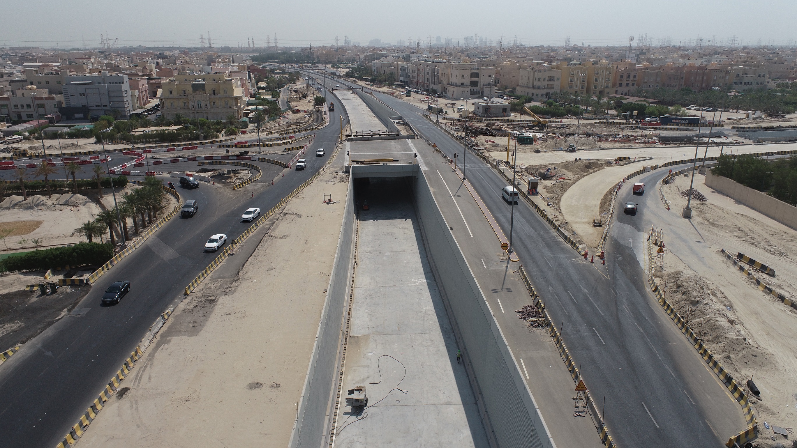 View of M14 Trough & Vehicular Bridge  