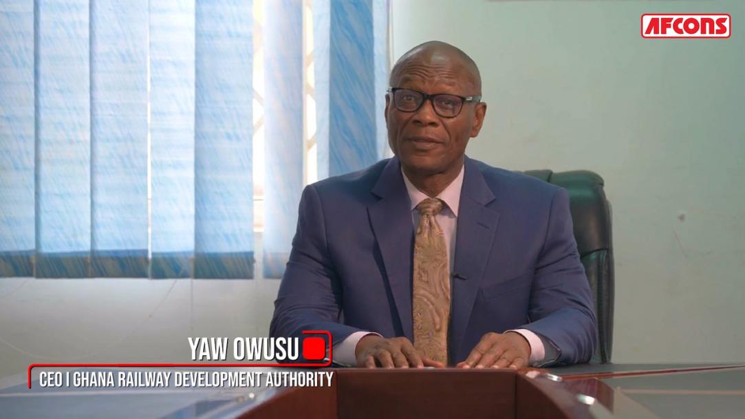 Mr Yaw Owusu, CEO, Ghana Railway Development Authority
