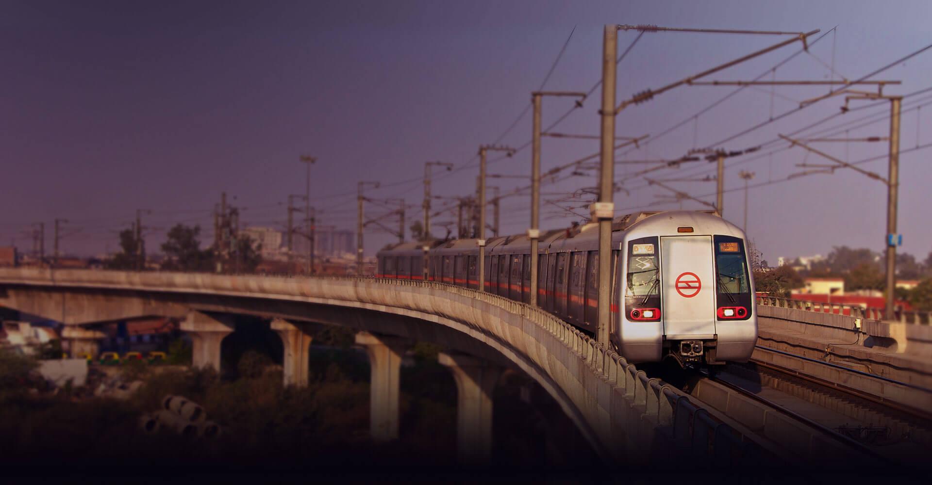 Elevated Viaduct,<br>New Delhi, India