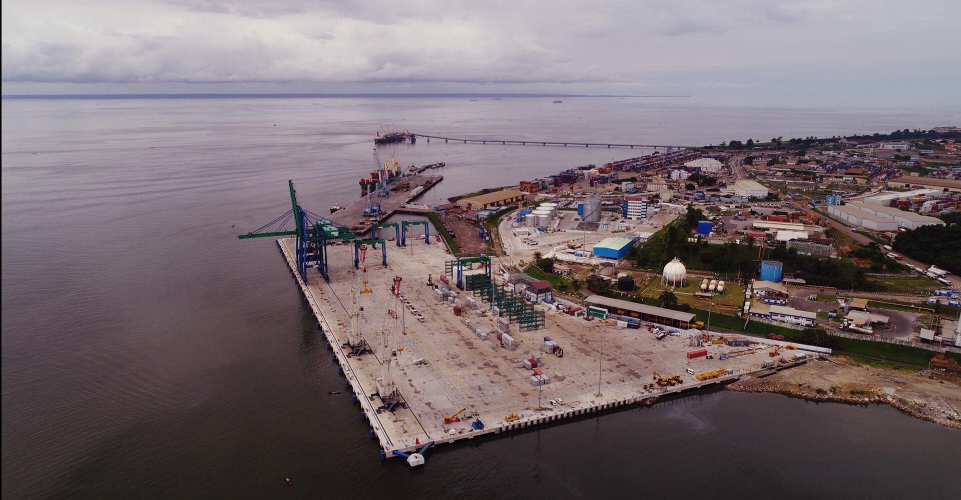 New Owendo International Port, Gabon, Africa