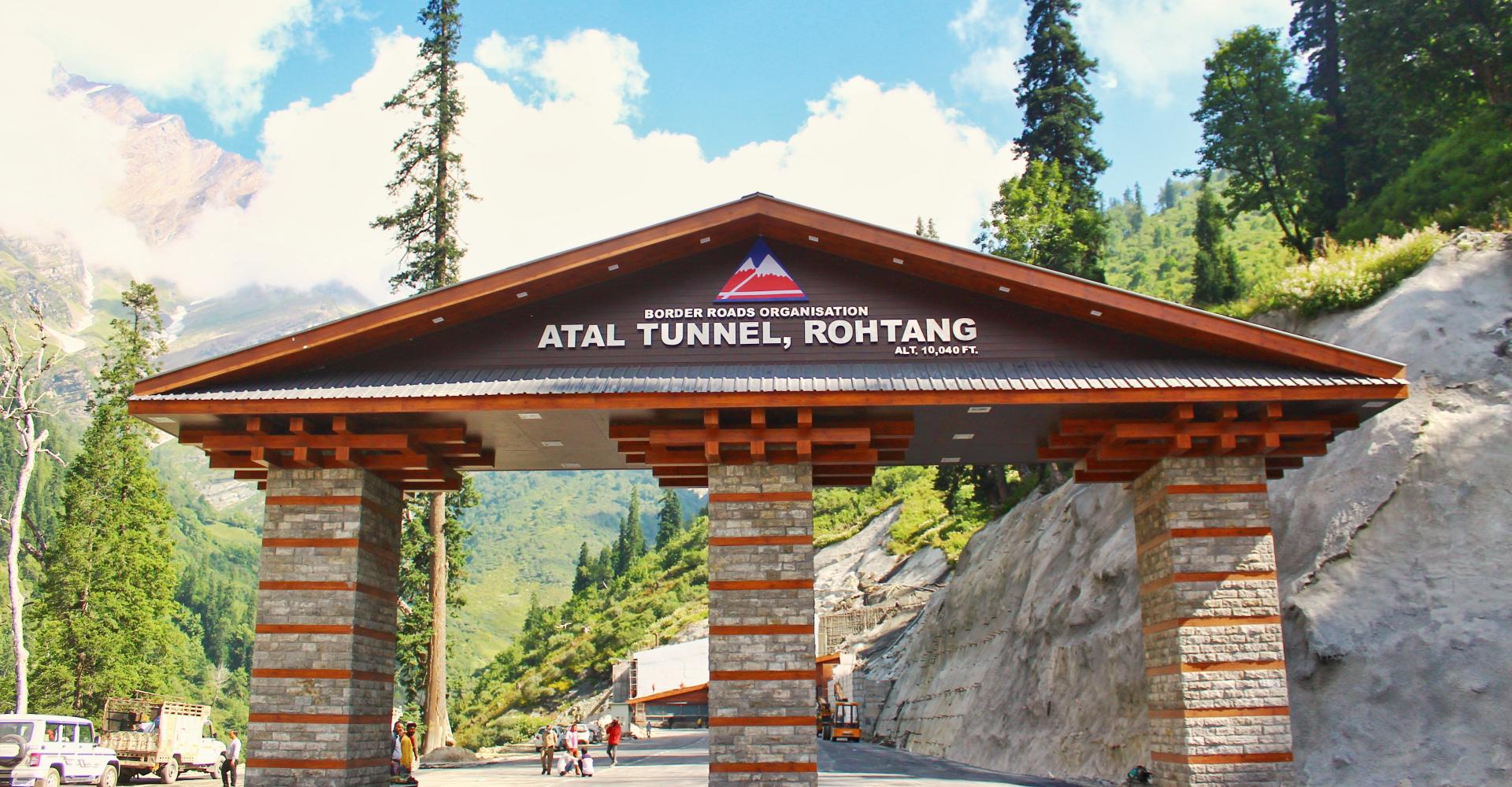 Túnel de Atal, Rohtang, Himachal Pradesh, India
