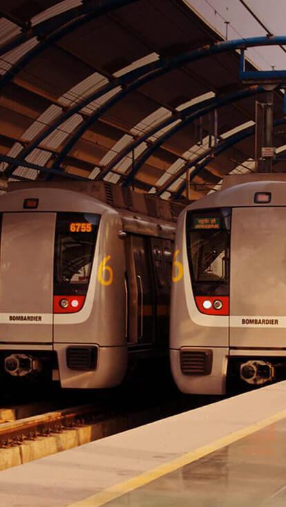 モデルタウン駅、<br>インド、ニューデリー