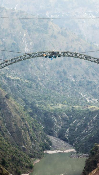 Chenab Railway <br/>Bridge, India