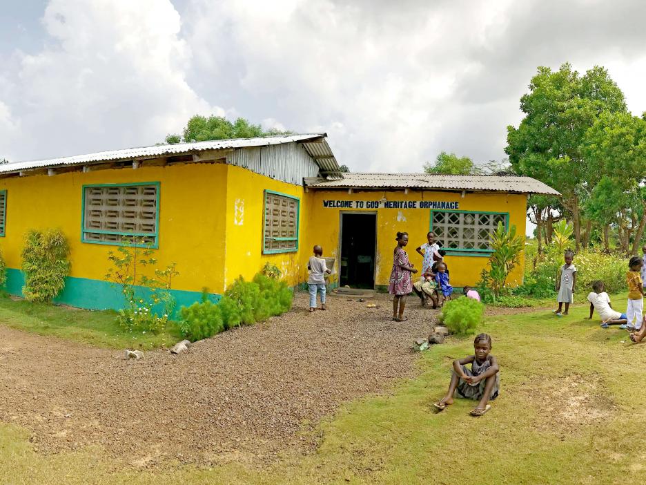 An orphanage that was renovated by Afcons