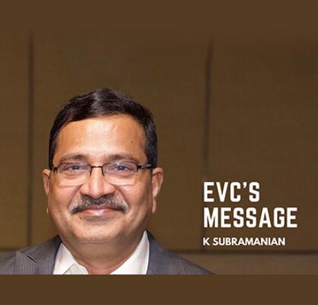 Message from Executive Vice Chairman Mr K Subramanian
