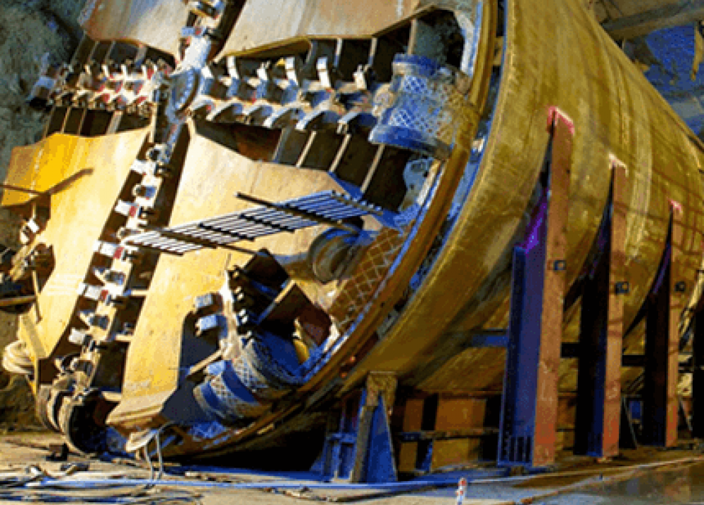 7つのトンネルボーリングマシーン（tbms）