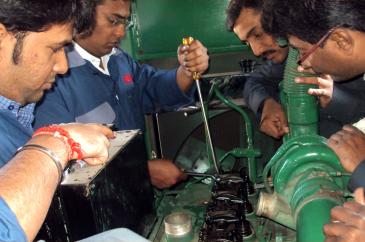 Capacitación en el taller de Butibori - Afcons